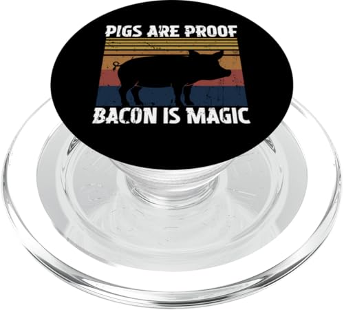 Bauernhof Tier Schlamm Experte Niedlich Schwein Herren Damen PopSockets PopGrip für MagSafe von Niedliches Schwein Bauernhof Tier Schweinchen