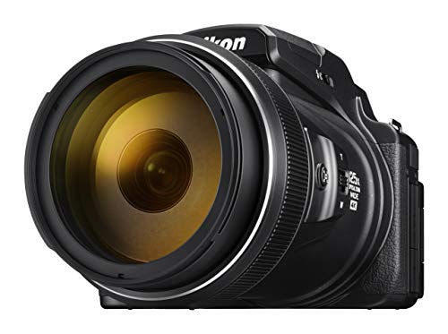 Nikon Coolpix P1000 Digitalkamera (16 Megapixel, 125-Fach optischer Megazoom, 3.2 Zoll RGBW-Display, 4K UHD-Video, WI-Fi) von Nikon