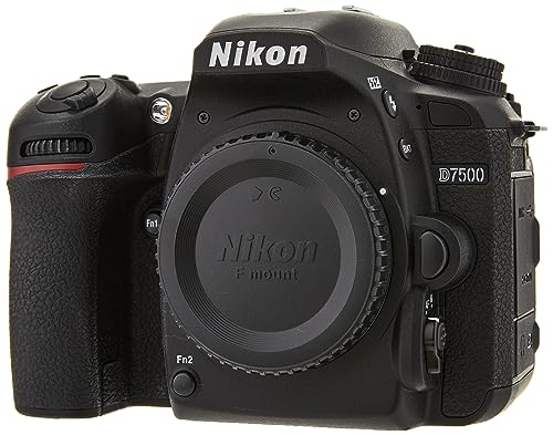 Nikon D7500 Digital SLR im DX Format (20,9 MP, EXPEED 5-Prozessor, AF-System mit 51 Messfeldern, ISO 100-51.200, 4K UHD Video incl. Zeitraffer Video) von Nikon