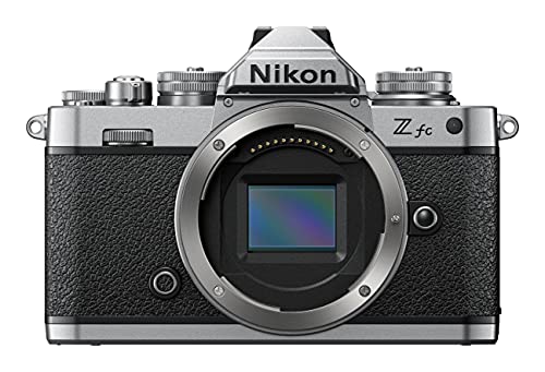 Nikon Z fc Spiegellose Kamera im DX-Format (20.9 MP, OLED-Sucher mit 2.36 Millionen Bildpunkten, 11 Bilder pro Sekunde, Hybrid AF mit Fokus-Assistent, ISO 100-51.200, 4K UHD-Video) von Nikon