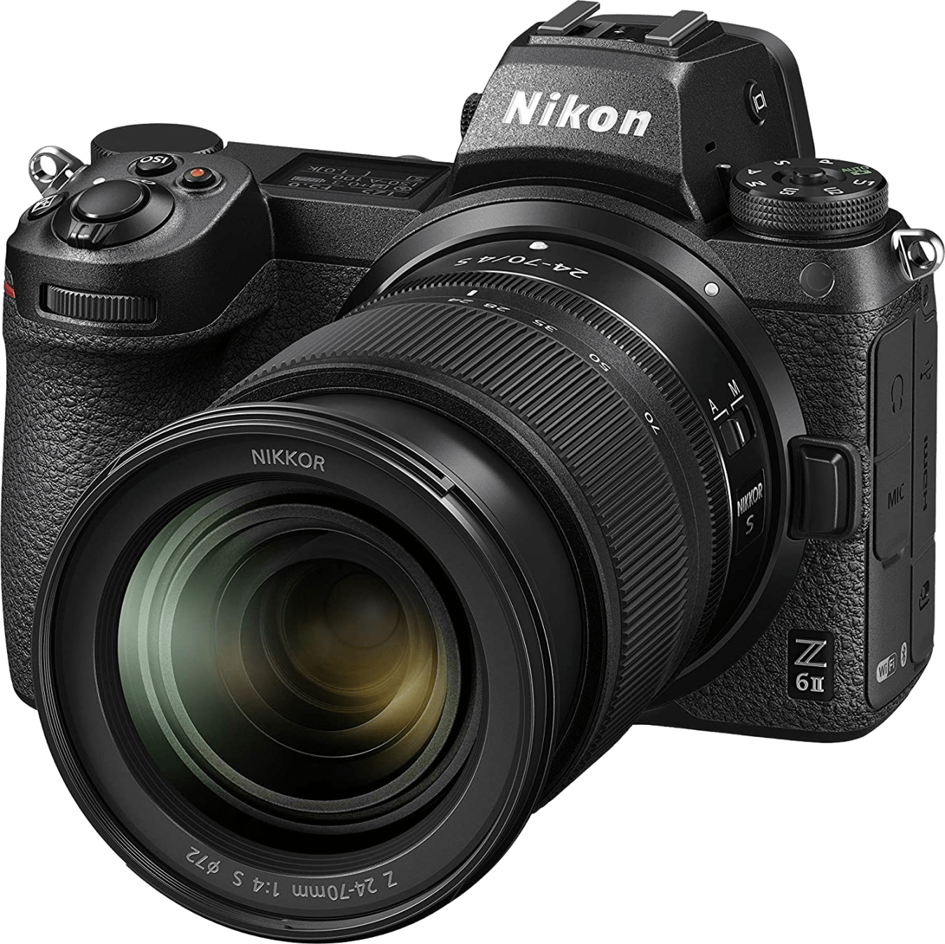 Nikon Z6 II Systemkamera, mit Objektiv NIKKOR Z 24-70 mm f/4 S von Nikon