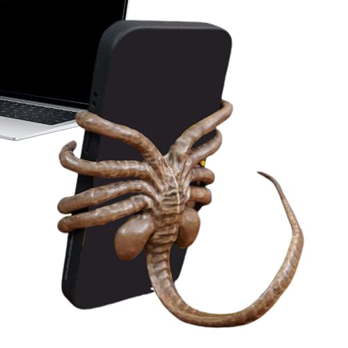 Facehugger Alien Handyhalter, Gruselige Kreatur-Handyhalter, Filmcharakter-Handyhalter, Verstellbarer Gruselfilm-Handyhalter-Ständer, Handy-Desktop-Halterung, Sammelfiguren Für Café, Arbeitszimmer Facehugger Alien Handyhalter, Gruselige Kreatur-Handyhalter, Filmcharakter-Handyhalter, Verstellbarer Gruselfilm-Handyhalter-Ständer, Handy-Desktop-Halterung, Sammelfiguren Für Café, Arbeitszimmer von Niktule