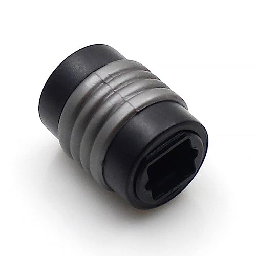 Nilioyul Lautsprecher Recorder Optisches Kabel Adapter CD Glasfaserkabel Stecker Buchse Extender Kunststoff Adapter Verlängerungskoppler von Nilioyul