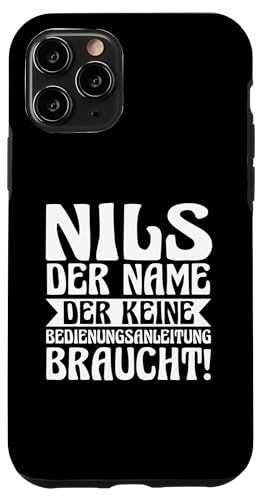 Hülle für iPhone 11 Pro Vorname Nils von Nils Geschenk