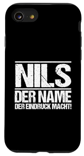 Hülle für iPhone SE (2020) / 7 / 8 Vorname Nils von Nils Geschenk