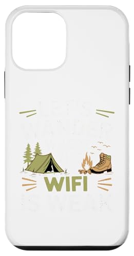 Hülle für iPhone 12 mini Lustiger Campingwanderer Slogan von NineBlack