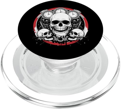 Generischer Skull Rocker Biker_04 PopSockets PopGrip für MagSafe von Nineblack