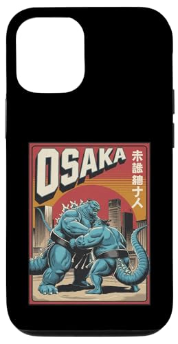 Osaka Vintage Japanisches Sumo 05 Hülle für iPhone 12/12 Pro von Nineblack