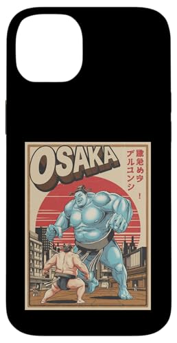 Osaka Vintage Japanisches Sumo 08 Hülle für iPhone 14 Plus von Nineblack