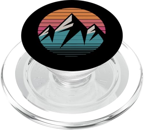 Retro-Bergoutdoor-Stil_08 PopSockets PopGrip für MagSafe von Nineblack