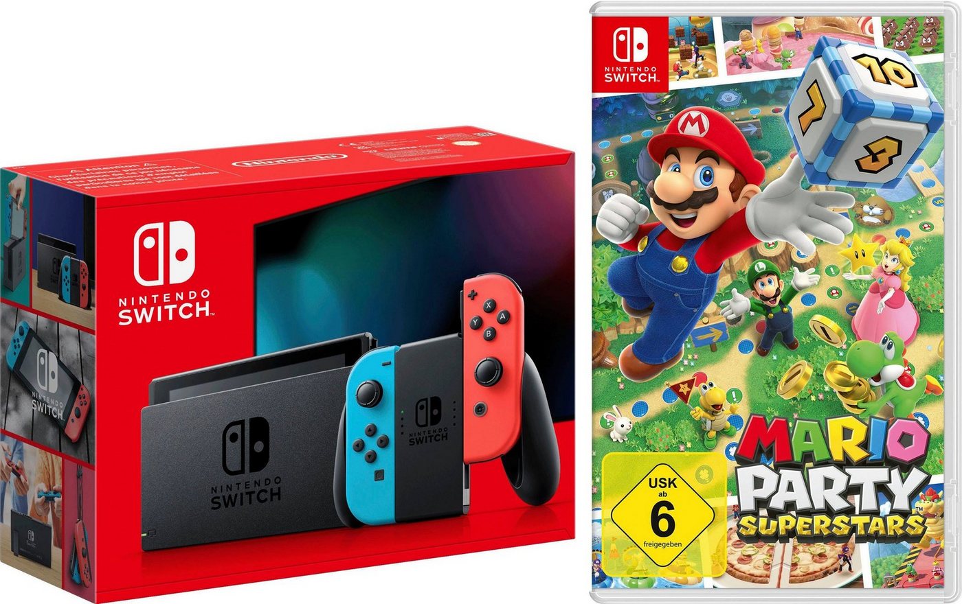 Nintendo Switch, inkl. Mario Party Superstars von Nintendo Switch