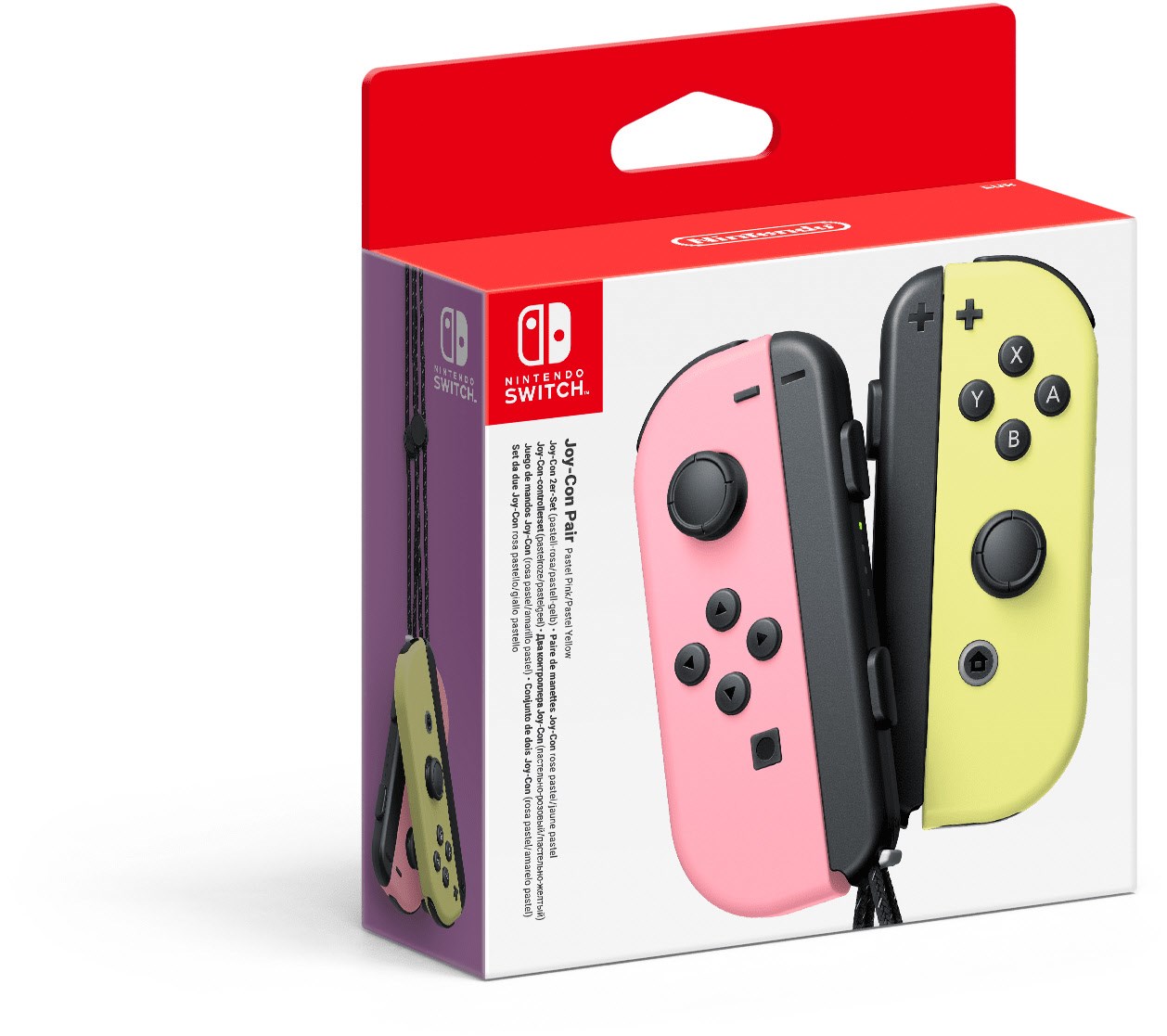 Joy-Con (2er Set) pastell rosa/pastell gelb von Nintendo