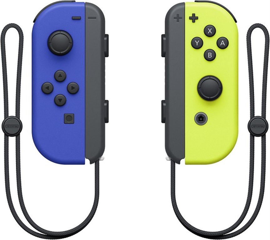 Nintendo Joy-Con (2er Set) (blau/neon gelb) von Nintendo