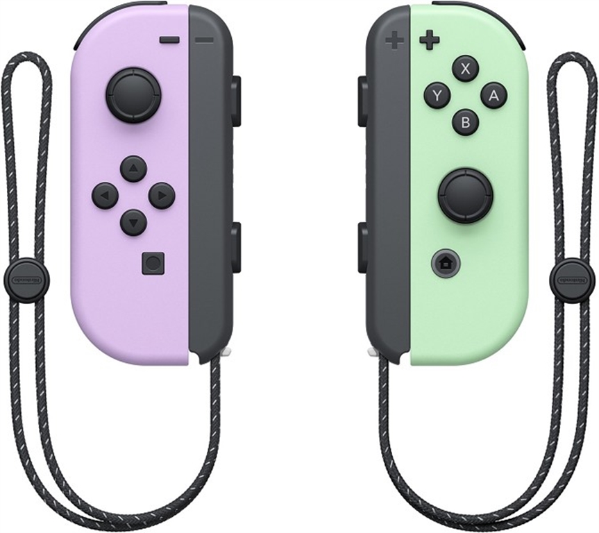 Nintendo Joy-Con (2er Set) (hellviolett/hellgrün) von Nintendo