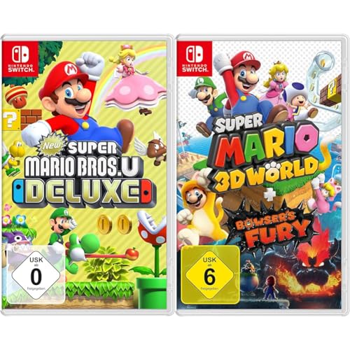 Nintendo New Super Mario Bros. U Deluxe - [Nintendo Switch] & io 3D World + Bowser's Fury - [Nintendo Switch] von Nintendo