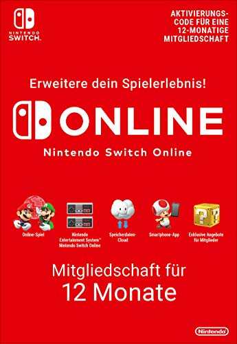 Nintendo Switch Online Mitgliedschaft - 12 Monate | Switch Download Code von Nintendo