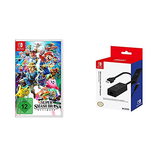 Super Smash Bros. Ultimate - [Nintendo Switch] & HORI Switch LAN Adapter [Nintendo Switch] von Nintendo