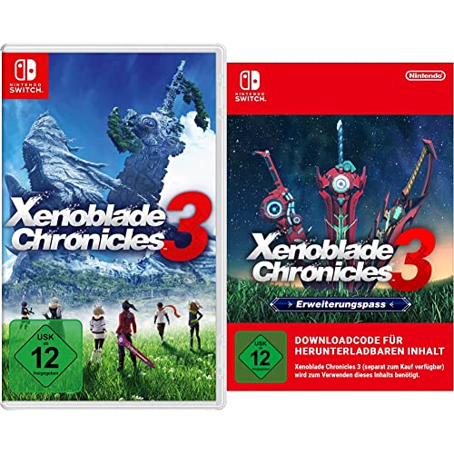 Xenoblade Chronicles 3 - [Nintendo Switch] + Erweiterungspass (Download Code) von Nintendo