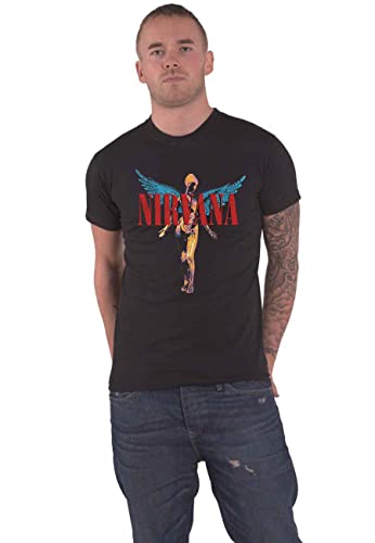 T-Shirt # M Unisex Black # Angelic von Nirvana