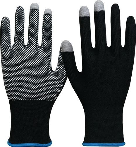 Nitras Handschuhe SMART SWIPE Gr.8 schwarz/weiß EN 388 PSA II 6102-8 von Nitras