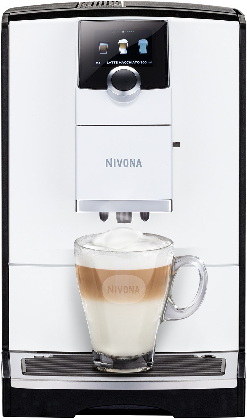 CafeRomatica NICR 796 Kaffee-Vollautomat white line/chrom von Nivona
