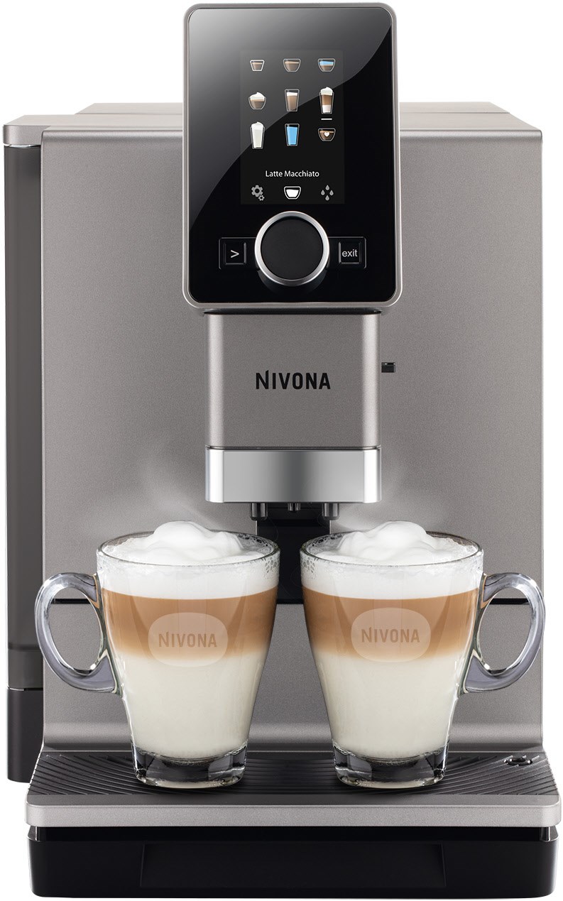 CafeRomatica NICR 930 Kaffee-Vollautomat titan/chrom von Nivona