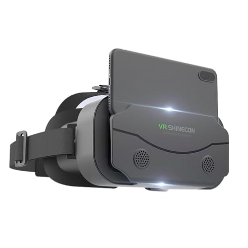 Virtual Reality Headset Für Erwachsene - 3D -VR -Brille, Einstellbare Stirnbänder | Hochdefinitionsvirtuelle Reality-Brille Für Smartphone, Videospiele, Eintauchendes Erlebnis, Komfortable Pass Virtual Reality Headset Für Erwachsene - 3D -VR -Brille, Einstellbare Stirnbänder | Hochdefinitionsvirtuelle Reality-Brille Für Smartphone, Videospiele, Eintauchendes Erlebnis, Komfortable Pass von Nixiara
