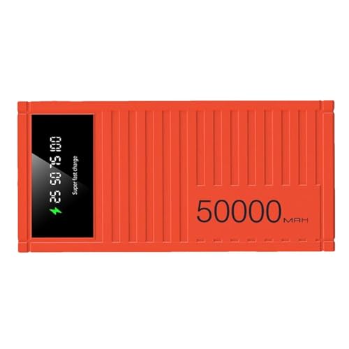 50000-mAh-Ladebank – Tragbare Powerbank mit 66-W-Schnellladegerät und multifunktionalem LED-Display, tragbare Ladebank für Mobiltelefone, Schnellladegerät mit hoher Kapazität von Nixieen