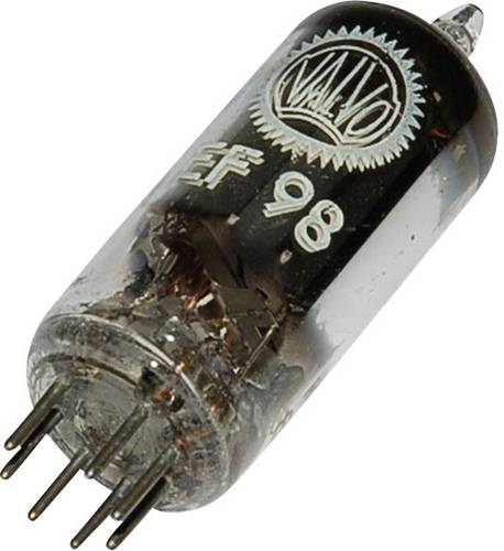 EF 98 Elektronenröhre Pentode 25V 2.2mA Polzahl: 7 Sockel: Miniatur Inhalt 1St. von No Name