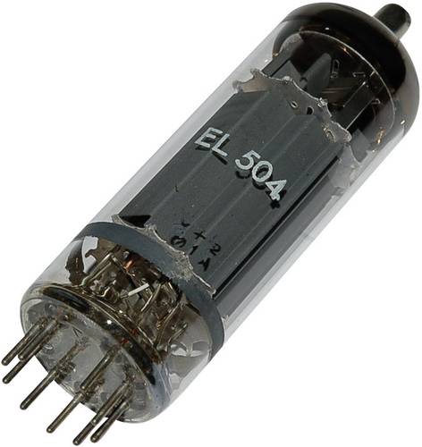 EL 504 = 6GB 5A Elektronenröhre Endpentode 75V 440mA Polzahl: 9 Sockel: Magnoval Inhalt 1St. von No Name