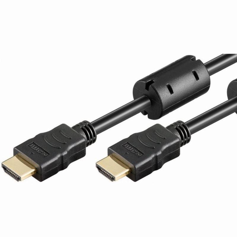 HDMI (ST-ST) 3m HighSpeed Anschlusskabel 4K Schwarz von No-Name