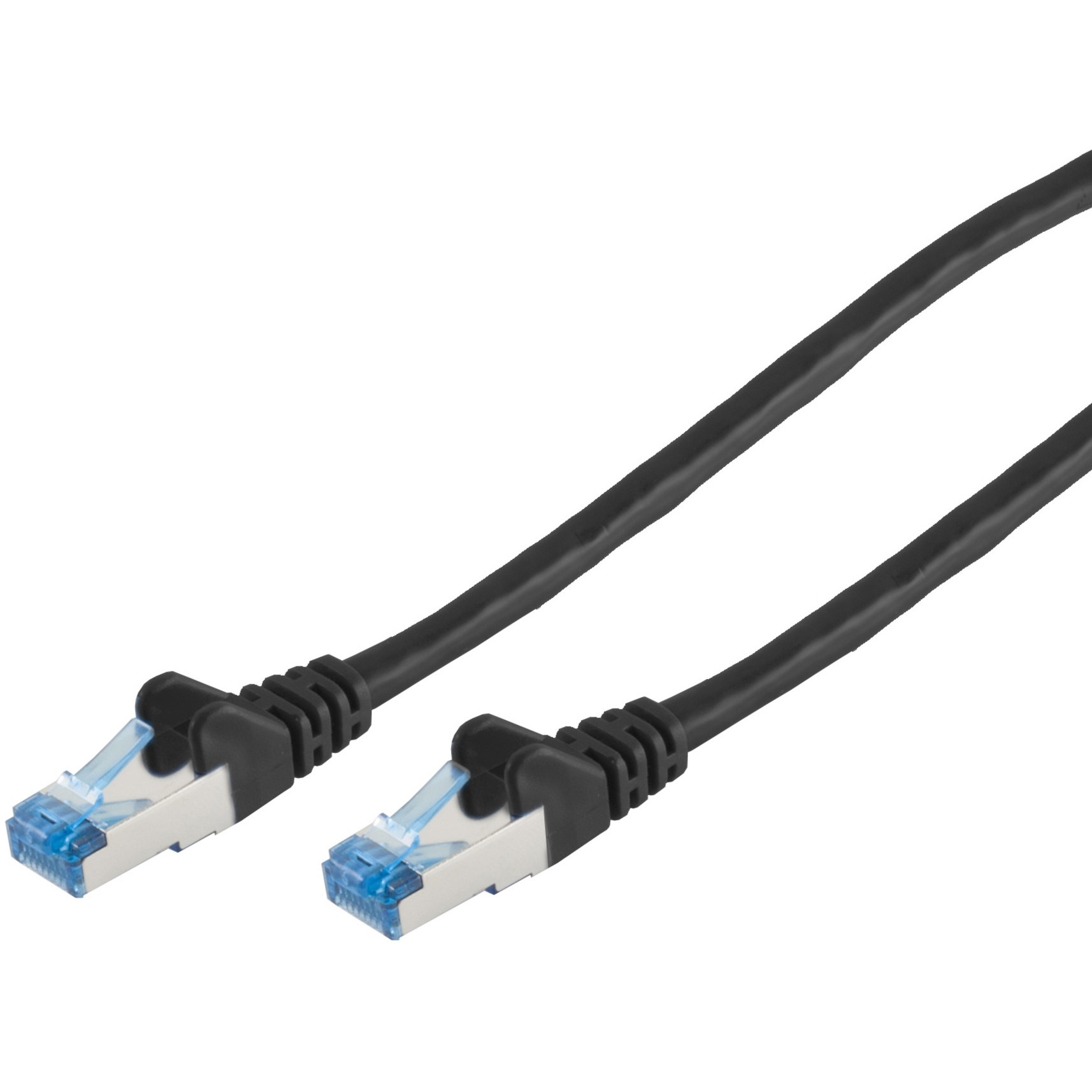 Patchkabel CAT6a RJ45 S/FTP PiMF 15m Schwarz von No-Name