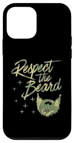 Hülle für iPhone 12 mini Respektiere den Bart-Klassiker, Witz mit bärtigem Vater von No Shave November Essentials for Dads with Beards