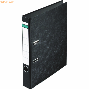 NoName Ordner A4 Wolkenmarmor grüner Balken 50mm schwarz NoName Ordner A4 Wolkenmarmor grüner Balken 50mm schwarz von NoName