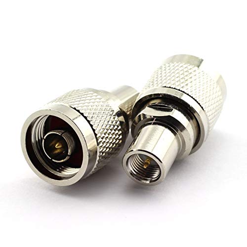 2 x FME/N Adapter FME-Stecker auf N-Stecker Koaxial-Antennenstecker RF gerade von Nobrand