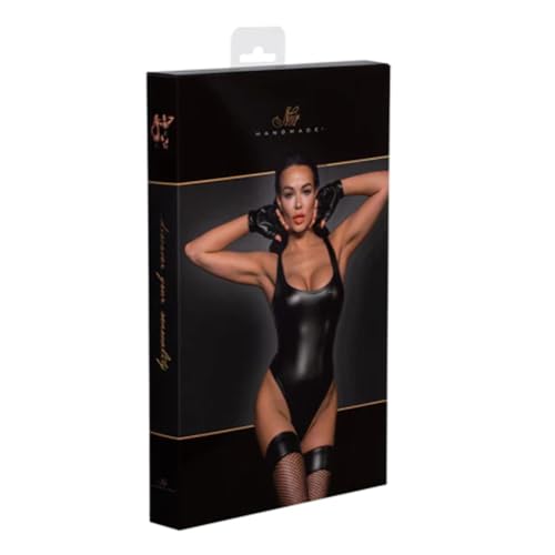 Body sexy Wetlook F244 - Small - Noir von Noir Handmade