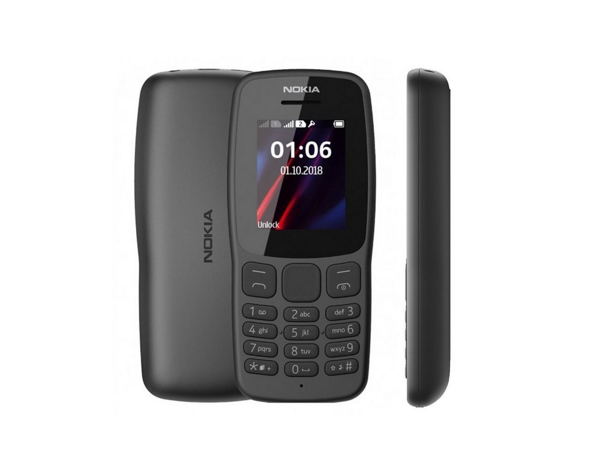 Nokia 106 All Carriers Handy (1.8 Zoll) von Nokia