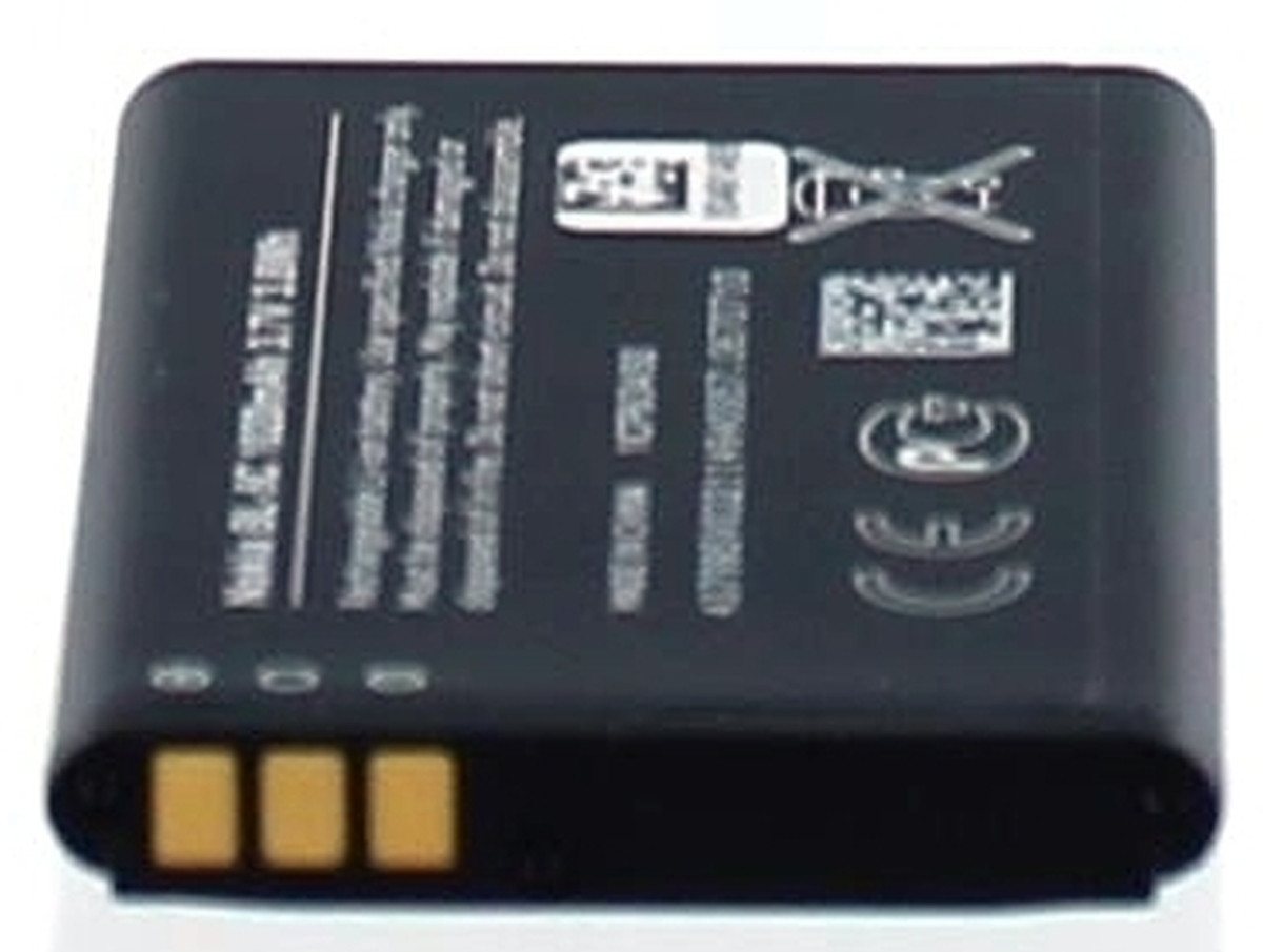 Nokia Akku für Nokia 1616 Li-Ion 3,7 Volt 1020 mAh schwarz Handy-Akku 1020 mAh (3.7 V) von Nokia