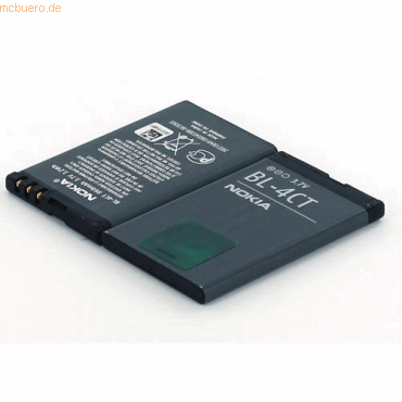 Nokia Akku für Nokia 2720 Fold Li-Ion 3,7 Volt 860 mAh schwarz von Nokia