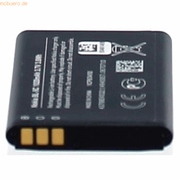 Nokia Akku für Nokia C2-00 Li-Ion 3,7 Volt 1020 mAh schwarz von Nokia