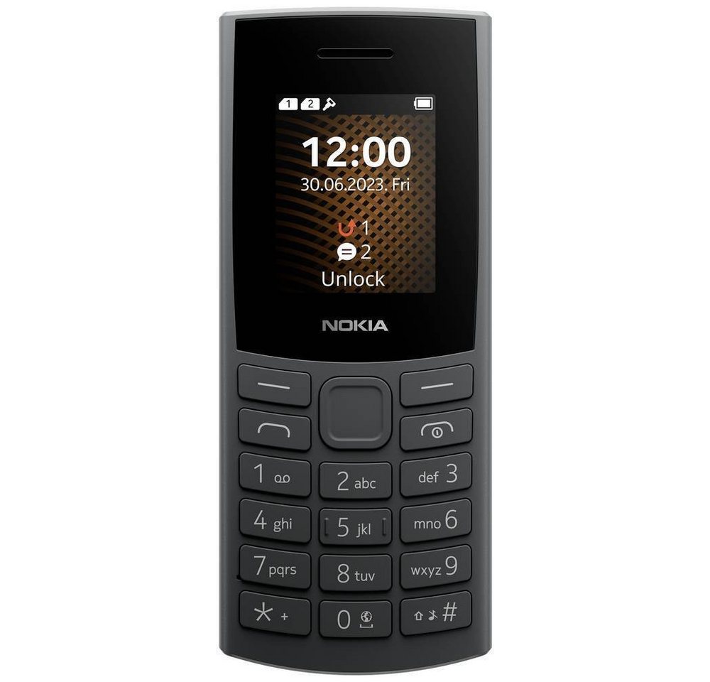 Nokia Nokia 105 4G (2023) Mobiltelefon Seniorenhandy (1.8 Zoll, Kompaktes Design) von Nokia