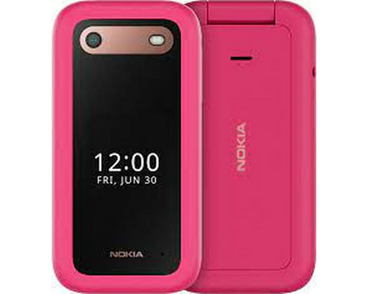 Nokia Seniorenhandy (Mobiltelefon Nokia 2660 FLIP Rosa 2,8" 128 MB) von Nokia