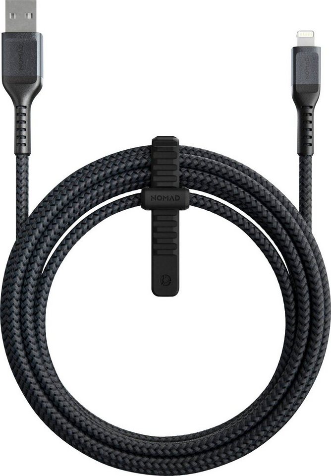 Nomad Rugged Lightning Cable USB-A Smartphone-Kabel, Lightning, USB Typ A (300 cm) von Nomad