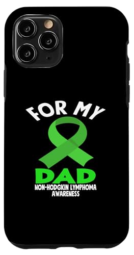 Hülle für iPhone 11 Pro Non-Hodgkin-Lymphom Awareness Limettenband für meinen Vater von Non-Hodgkin Lymphoma Awareness Support Gifts