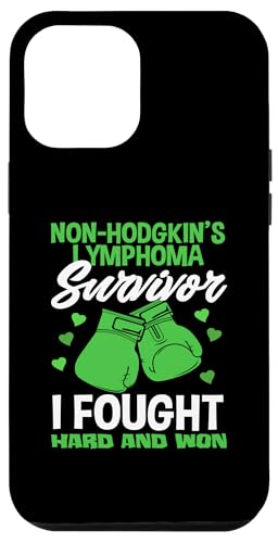 Hülle für iPhone 12 Pro Max Non-Hodgkin Lymphoma Awareness Survivor Boxhandschuhe von Non-Hodgkin Lymphoma Awareness Support Gifts