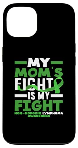 Hülle für iPhone 13 Non-Hodgkin Lymphoma Awareness My Mom's Fight Limettenband von Non-Hodgkin Lymphoma Awareness Support Gifts