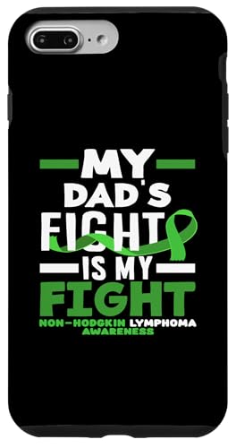 Hülle für iPhone 7 Plus/8 Plus Non-Hodgkin Lymphoma Awareness My Dad's Fight Limettenband von Non-Hodgkin Lymphoma Awareness Support Gifts