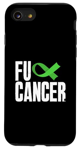 Hülle für iPhone SE (2020) / 7 / 8 Non-Hodgkin Lymphom-Bewusstsein Grünes Band Fick Krebs von Non-Hodgkin Lymphoma Awareness Support Gifts