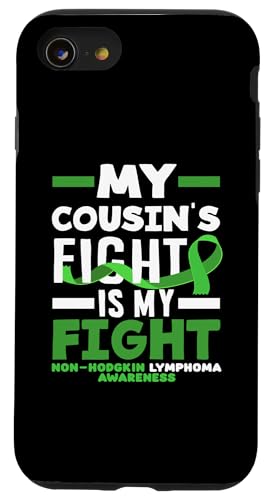 Hülle für iPhone SE (2020) / 7 / 8 Non-Hodgkin Lymphoma Awareness My Cousin's Fight Limettenband von Non-Hodgkin Lymphoma Awareness Support Gifts