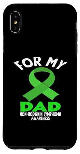 Hülle für iPhone XS Max Non-Hodgkin-Lymphom Awareness Limettenband für meinen Vater von Non-Hodgkin Lymphoma Awareness Support Gifts